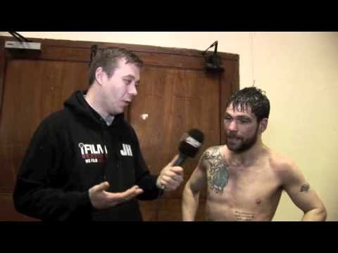 PHIL GILL POST-FIGHT INTERVIEW FOR iFILM LONDON / GILL v GREAVES