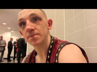 JAZZA DICKENS POST-FIGHT INTERVIEW FOR iFILM LONDON / DICKENS v FERNANDES