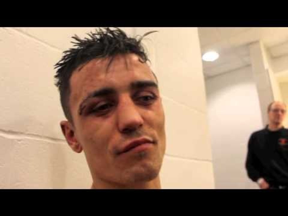 ANTHONY CROLLA POST-FIGHT INTERVIEW FOR iFILM LONDON / MATHEWS v CROLLA 2