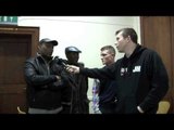 CRAIG WHYATT (& TEAM WHYATT) POST-FIGHT INTERVIEW FOR iFILM LONDON / WHYATT v FRY