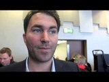 EDDIE HEARN GIVES HIS POST WEIGH-IN THOUGHTS FOR BELLEW v CHILEMBA & MATHEWS v CROLLA