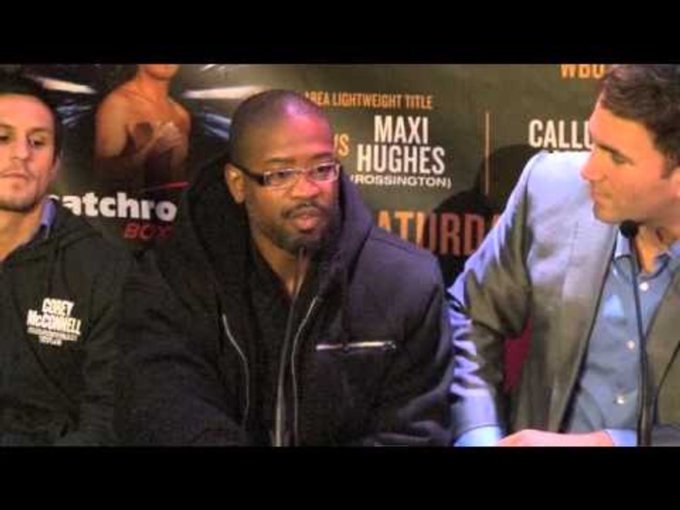 BRIAN ROSE v JOACHIM ALCINE / LEE SELBY v COREY McCONNELL - FULL PRESS CONFERENCE IN BLACKPOOL