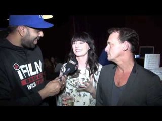 EMMA BARTON & PERRY FENWICK (EASTENDERS) TALK TO iFILM LONDON / WHO NEEDS ENEMIES - UK SCREENING