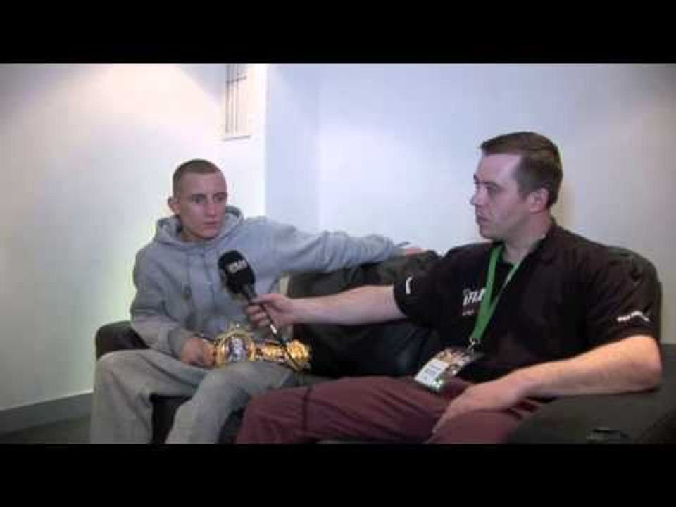 PAUL BUTLER POST-FIGHT INTERVIEW FOR iFILM LONDON / BUTLER v KAREEM / RULE BRITANNIA