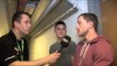 JOHN THAIN (WITH RYAN TOMS) POST-FIGHT INTERVIEW FOR iFILM LONDON / THAIN v TOMS / RULE BRITANNIA