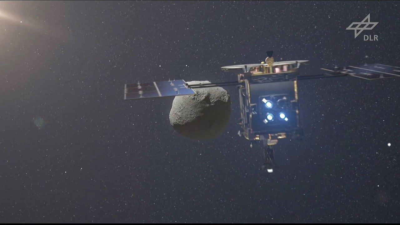 Japanese asteroid hunter touches down