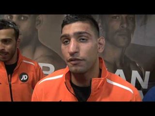 AMIR KHAN POST-FIGHT REACTION FOR iFILM LONDON / KHAN v DIAZ / THE RETURN OF THE KING