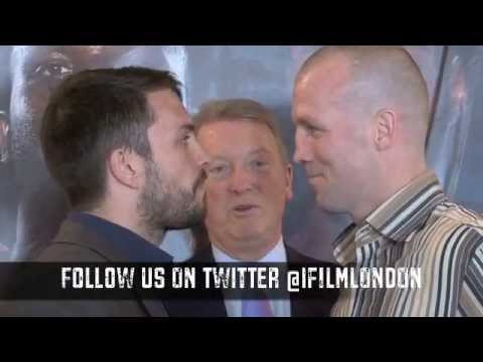 PAUL SMITH v TONY DODSON - HEAD TO HEAD @ PRESS CONFERENCE / BEHIND ENEMY LINES