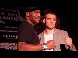 DEVON ALEXANDER v LEE PURDY HEAD TO HEAD @ FINAL PRESS CONFERENCE (NEW YORK)  / iFILM LONDON