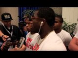 ADRIEN BRONER (WITH ENTOURAGE) TRASH TALKING TO MEDIA ABOUT PAULIE MALIGNAGGI / iFILM LONDON