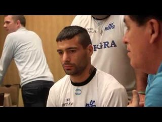 LUCAS MATTHYSSE EXPLAINS HAVING HIS HOUSE BROKEN INTO AND PASSPORT STOLEN / iFILM LONDON