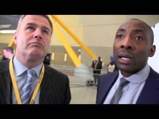 JOHNNY NELSON & GLENN McCRORY TALK FROCH v KESSLER / BELLEW v CHILEMBA @ THE WEIGH IN