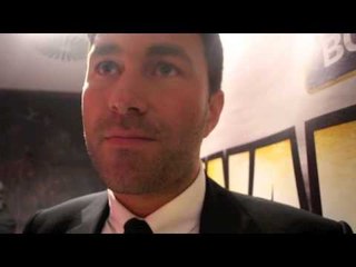 EDDIE HEARN POST-SHOW INTERVIEW FOR iFILM LONDON / FROCH v KESSLER 2 / O2 ARENA