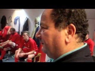 THE INSPIRATIONAL HALF-TIME TEAM TALK THAT SPARKED MATCHROOM'S 4-1 WIN OVER TEAM SAUERLAND.