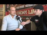 FRANCIS WARREN TALKS SAUNDERS v RYDER, KEVIN MITCHELL & BOXATION / INTERVIEW FOR iFILM LONDON