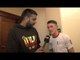 ADAM DINSGDALE POST FIGHT INTERVIEW FOR iFILM LONDON / DINGSDALE v CONNELLY / YORK HALL