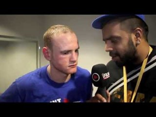 GEORGE GROVES POST-FIGHT INTERVIEW FOR iFILM LONDON / GROVES v ALCOBA / 02 ARENA