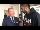 FRANK WARREN TALKS GLL / COPPER BOX LINK UP, BILLY JOE SAUNDERS & FRANK BUGLIONI / iFILM LONDON