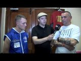 POST FIGHT INTERVIEW WITH CRAIG WHYATT & ADAM MARTIN FOR iFILM LONDON / HELLRAISER PROMOTIONS