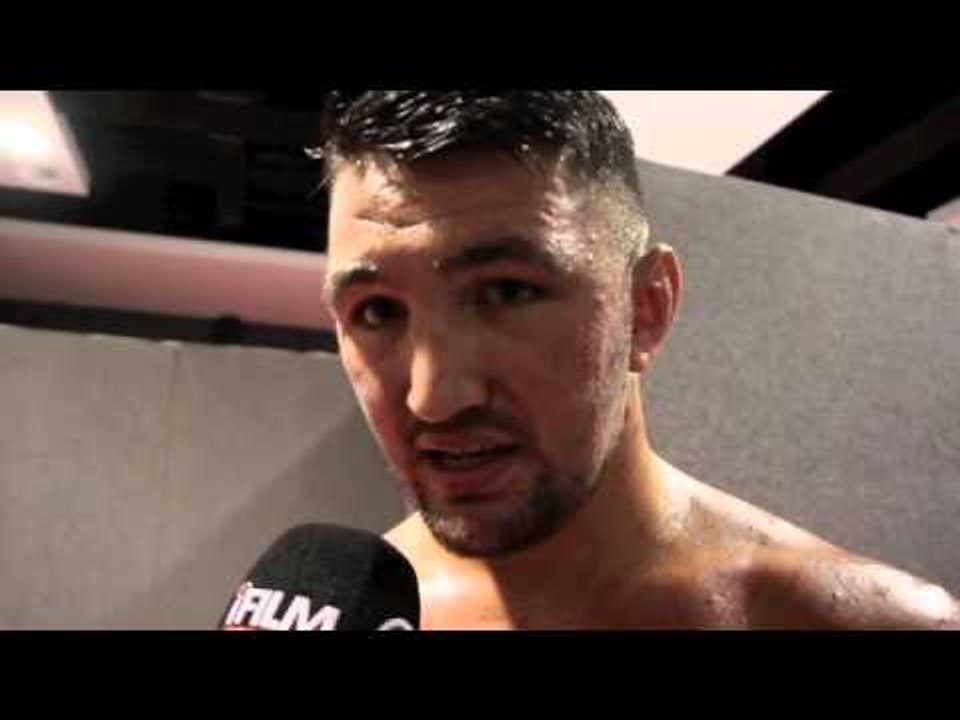 HUGHIE FURY KO'S LADISLAV KOVARIK IN ROUND ONE @ GLOW (BLUEWATER) / POST FIGHT INTERVIEW