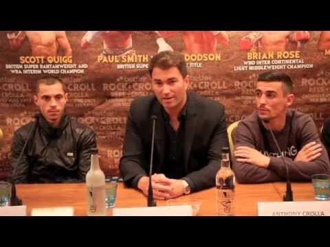 ROCK & CROLL - FINAL PRESS CONFERENCE / REES v CROLLA - SMITH v DODSON / MANCHESTER