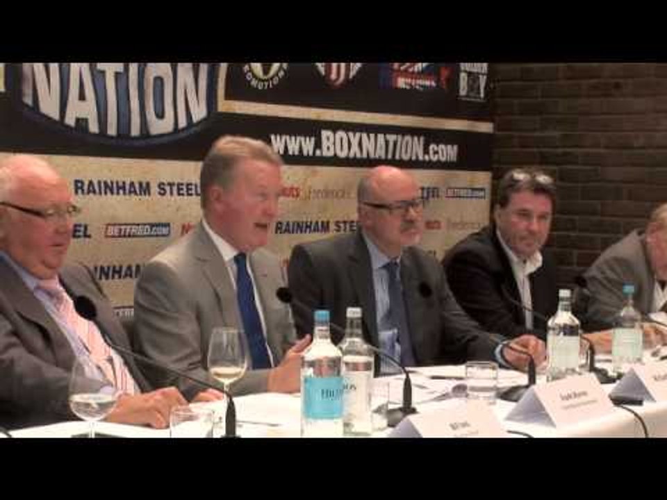FRANK WARREN ANNOUNCES BOXNATION LINK UP WITH R...
