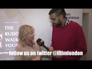 LINDSEY COULSON (EASTENDERS' CAROL JACKSON) TALKS TO iFILM LONDON @ RUDOLPH WALKER DINNER 2013