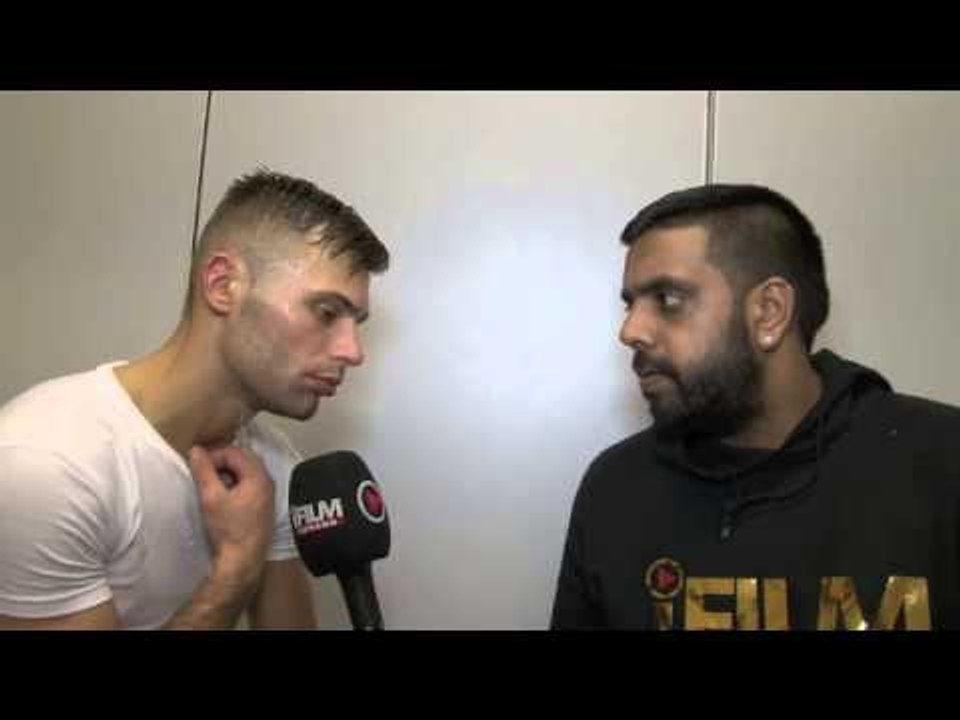 MATT McCARTHY OUTPOINTS LIAM GRIFFITHS AT YORK HALL / POST FIGHT INTERVIEW / iFILM LONDON
