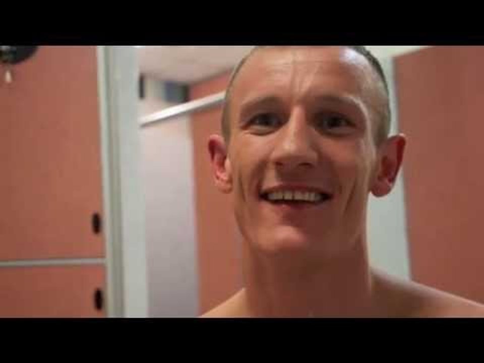 THOMAS STALKER POST FIGHT INTERVIEW @ BOLTON ARENA / STALKER v VAJDA