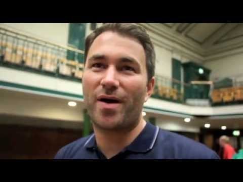 EDDIE HEARN POST-SHOW INTERVIEW FROM YORK HALL - PRIZEFIGHTER LIGHT WELTERWEIGHTS III