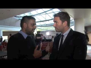 'THIS FIGHT WILL GROW & GROW' - EDDIE HEARN TALKS DAVID HAYE v TYSON FURY (INTERVIEW)