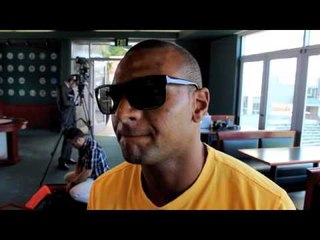 BOB AJISAFE ON BROOK v PORTER PRESS CONFERENCE & SETS SIGHTS ON WINNING MAXI NUTRITION KO TOURNAMENT