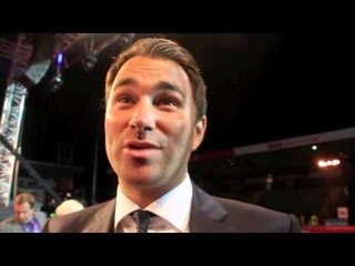 EDDIE HEARN POST SHOW INTERVIEW FROM CRAVEN PARK - 'THE HOMECOMING' (HULL)