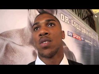 ANTHONY JOSHUA MBE ON TURNING PROFESSIONAL, SIGNING WITH MATCHROOM & OTHER OFFERS  (INTERVIEW)
