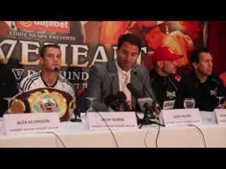RICKY BURNS v RAYMUNDO BELTRAN - FULL PRESS CONFERENCE IN GLASGOW / BRAVEHEART
