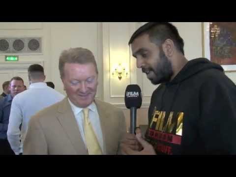 FRANK WARREN TALKS CLEVERLY, KOVALEV, QUIGG, FROCH & SOCIAL MEDIA / iFILM LONDON