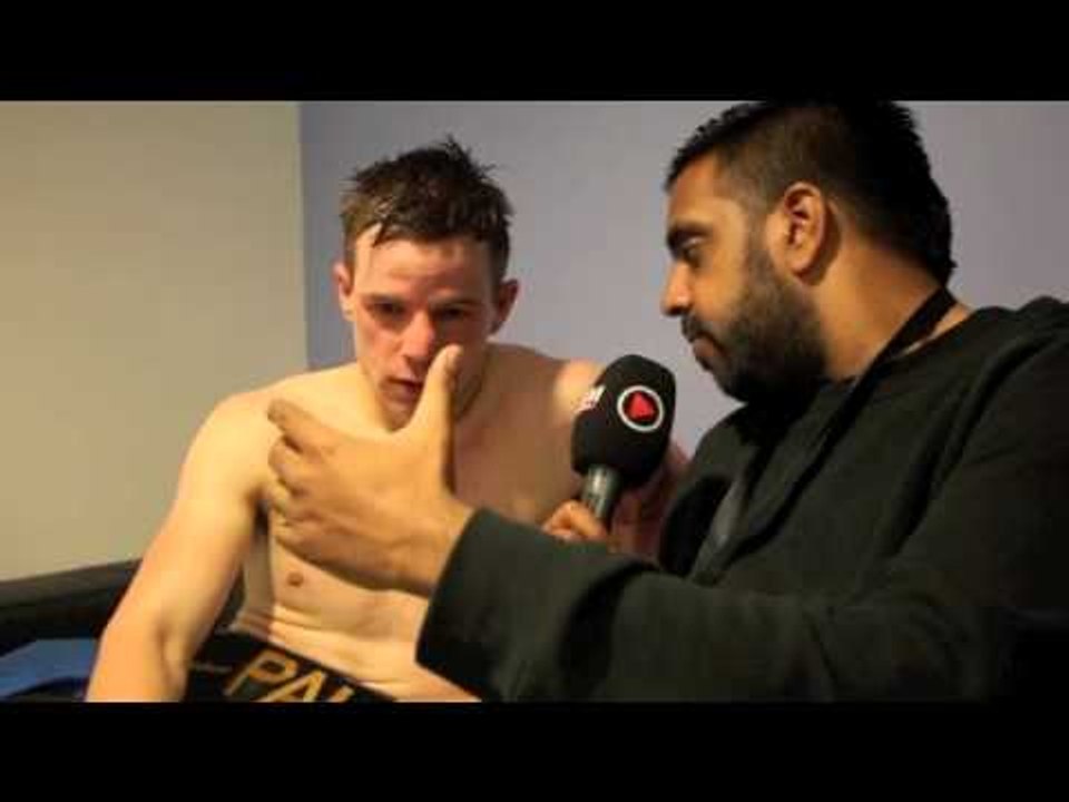 PAUL APPLEBY RETURNS TO RING WITH VICTORY OVER LEE CONNELLY IN GLASGOW - POST FIGHT INTERVIEW
