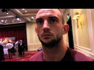 DAVID BROPHY FACES JASON BALL ON SEPT 7th (2013) IN GLASGOW - INTERVIEW AT PRESS CONFERENCE