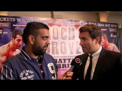 EDDIE HEARN TALKS FROCH v GROVES, SCOTT QUIGG WBA TITLE SHOT & ANTHONY CROLLA SIGNING