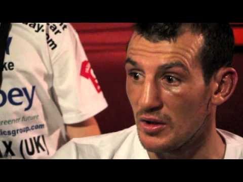 DERRY MATHEWS POST-FIGHT INTERVIEW / MATHEWS v WOODHOUSE / 'WAR'