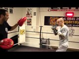 KEVIN MITCHELL WORKOUT FOOTAGE (WITH TONY SIMS) AT SIMSY'S GYM (HAINAULT)