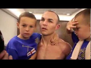 KEVIN MITCHELL OUTCLASSSES & STOPS MARCO LOPEZ IN ROUND SIX - POST FIGHT INTERVIEW