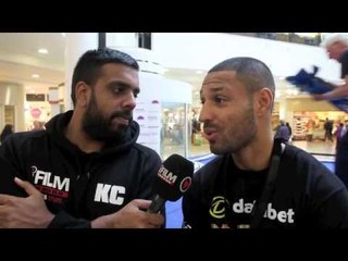 KELL BROOK TALKS SENCHENKO, ALEXANDER, MAYWEATHER & KHAN - INTERVIEW @ MEADOWHALL (SHEFFIELD)