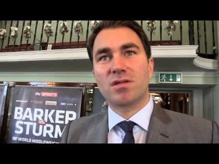 EDDIE HEARN TALKS STEPHEN SMITH SIGNING, BARKER v STURM, TYSON FURY & LENNOX LEWIS.