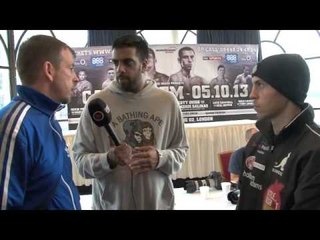 SCOTT QUIGG & JOE GALLAGHER CONFIDENT OF YOANDRIS SALINAS BEING KNOKCED OUT - INTERVIEW / CARPE DIEM