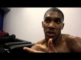 ANTHONY JOSHUA SPARKLES AGAIN WITH DEVASTATING 2ND ROUND KO OF BUTLIN - POST FIGHT INTERVIEW