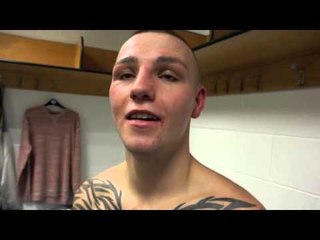 ADAM ETCHES WINS IBF YOUTH TITLE WITH 1ST ROUND KO OF ALEXANDRE MENDES - POST FIGHT INTERVIEW
