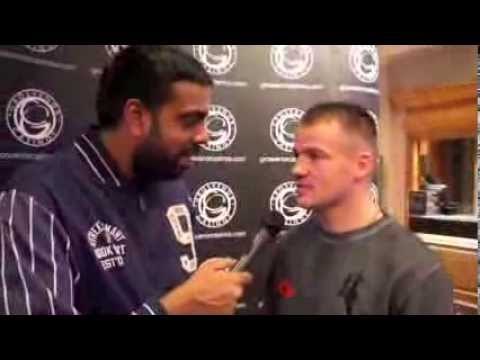 FRANKIE GAVIN FIGHTS AT FIRST DIRECT ARENA (LEEDS) ON DEC 21st (2013) / TALKS BROOK & KHAN
