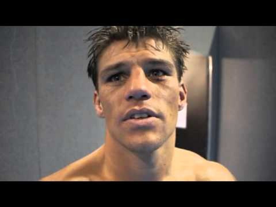 ALBERT KRAUS MAKES IT 3-0 WITH WIN OVER NICKY JENMAN @ GLOW (BLUEWATER) - POST FIGHT INTERVIEW