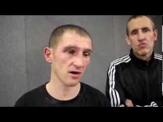 LENNY DAWS CLAIMS POINTS VICTORY OVER TONY PACE @ GLOW (BLUEWATER) - POST FIGHT INTERVIEW